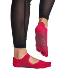 Nedrseče nogavičke na prste ROZA (odprti model)