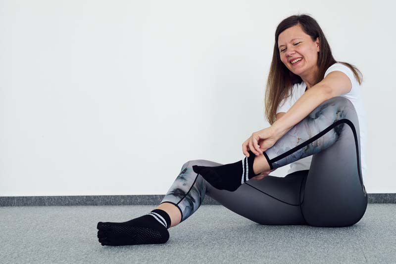 Nedrseče nogavičke na prste VISOKE - slika 2