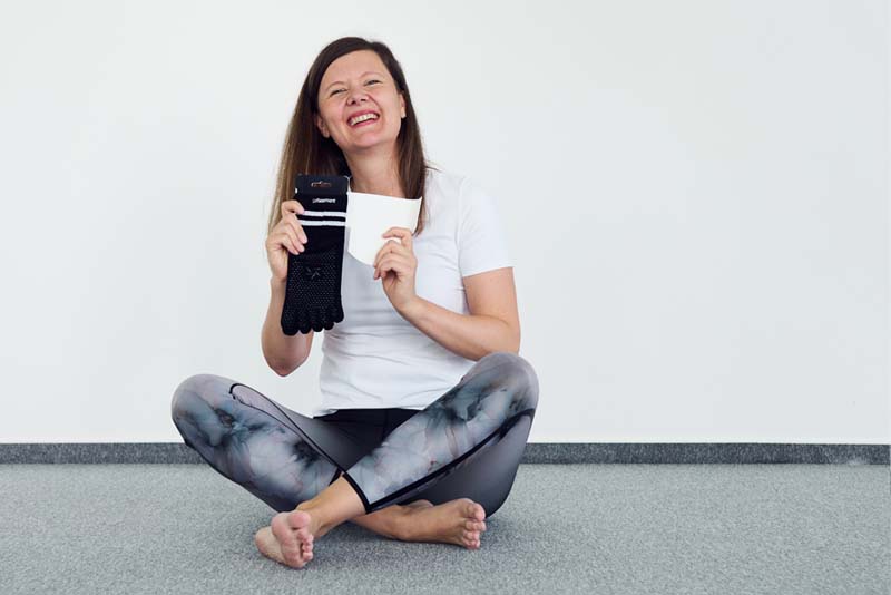 Nedrseče nogavičke na prste VISOKE - slika 3